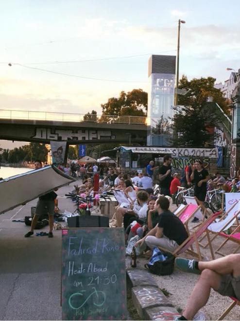 Radsommer 2018 am Donaukanal am Donaukanal