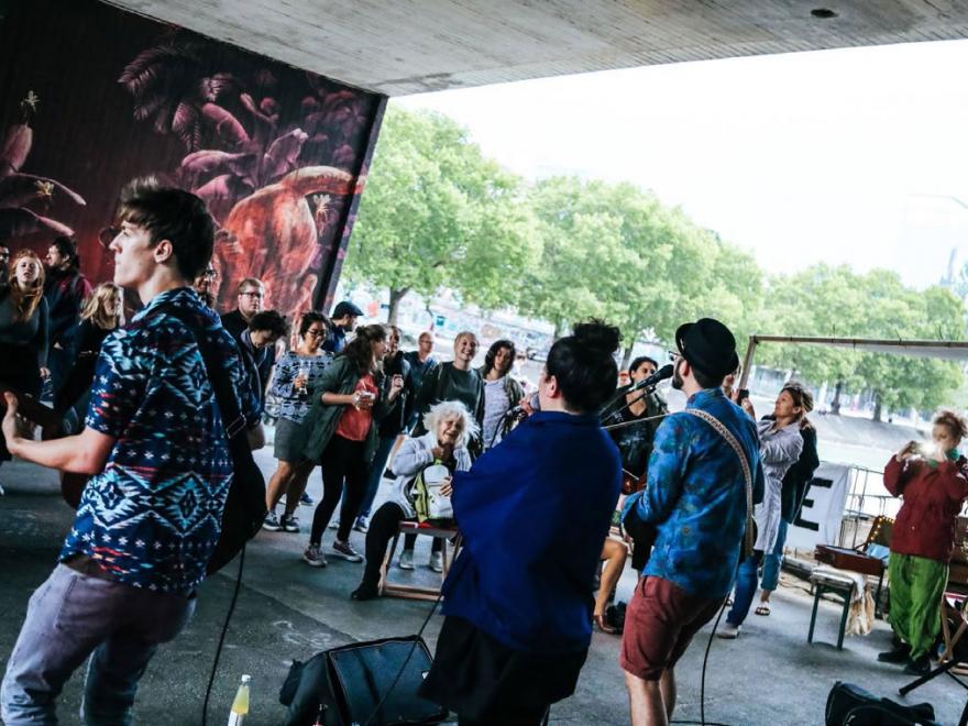 Radsommer 2018 - Band Band spielt Musik